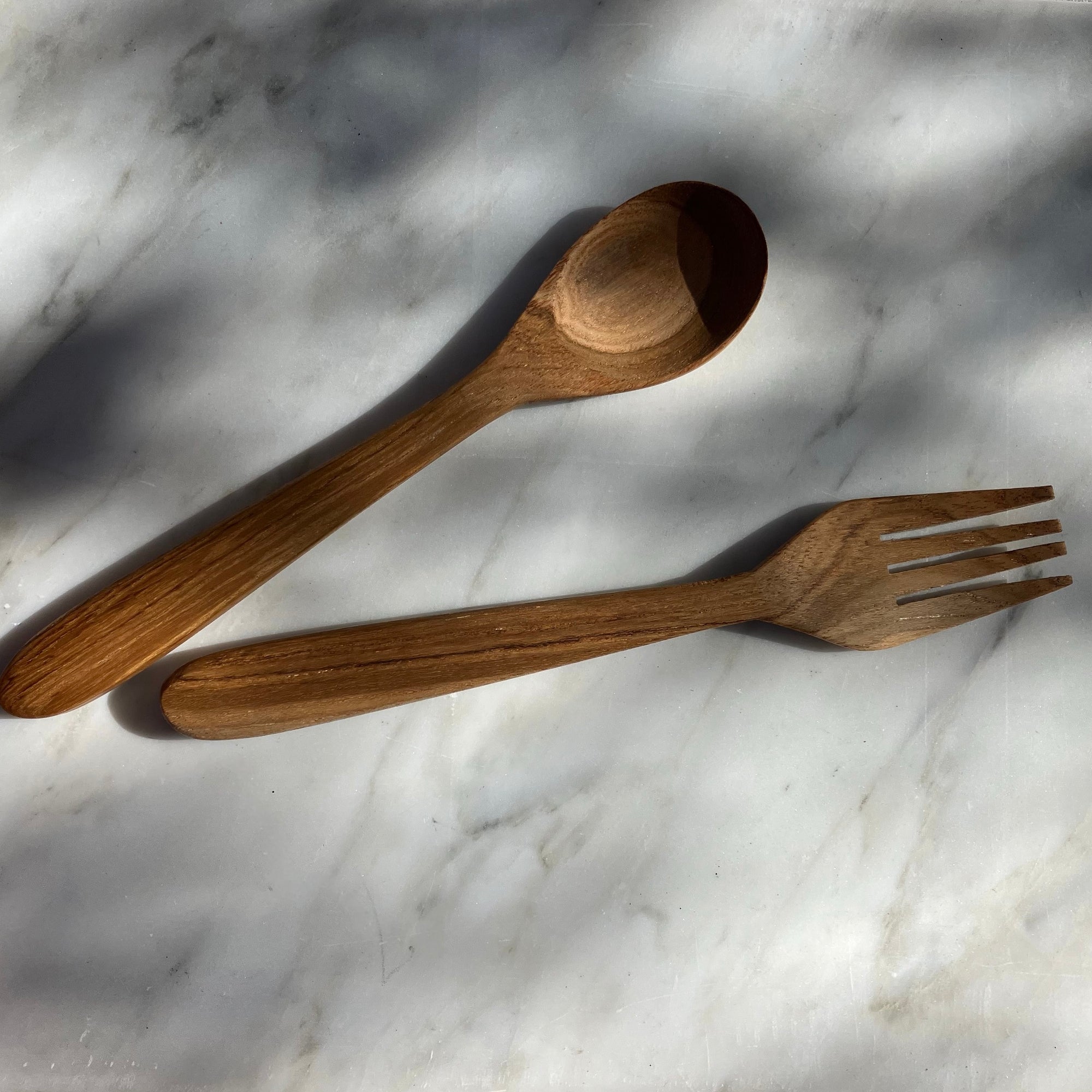 Spoon Fork Set Wooden