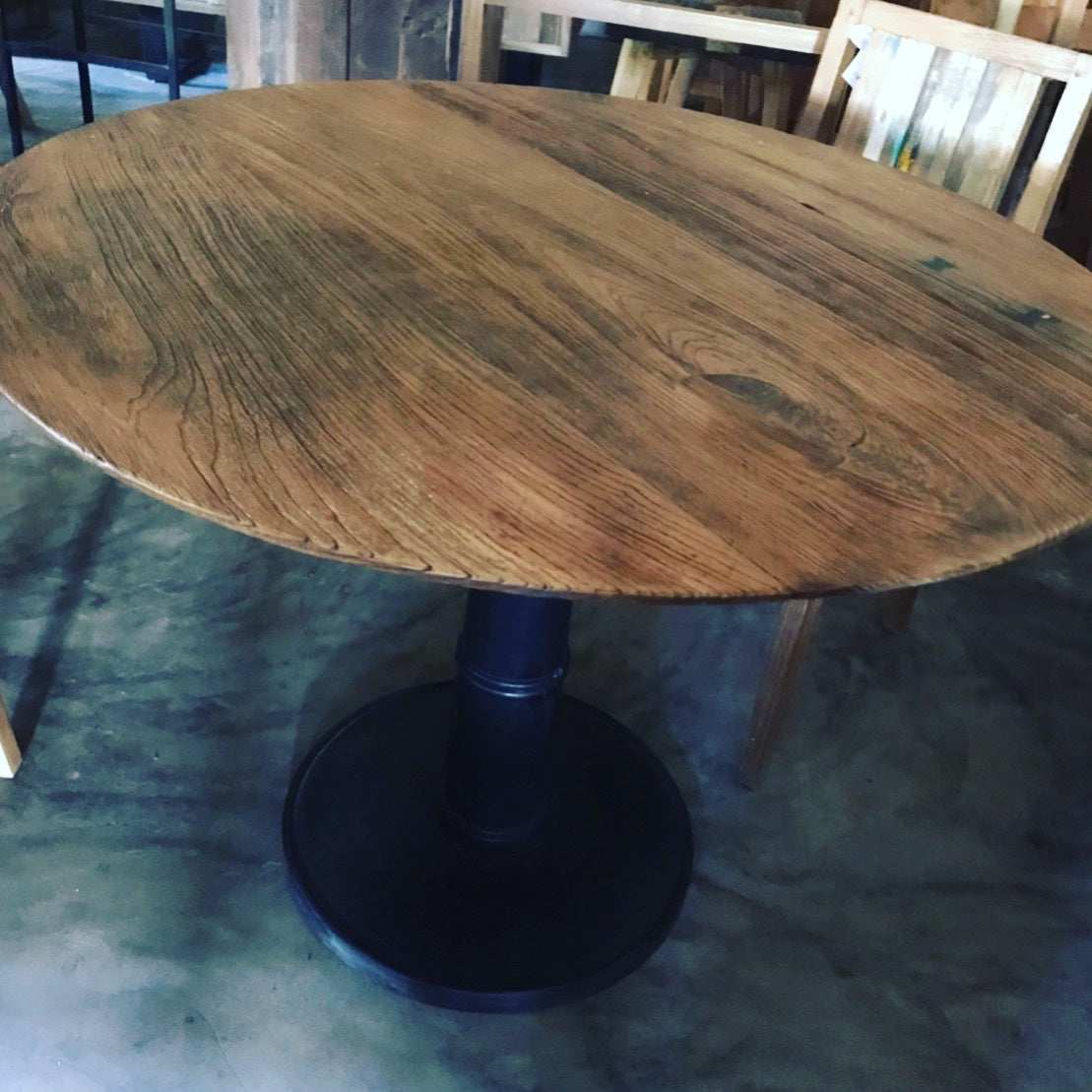 Dining Table Round 110cm Pedestal