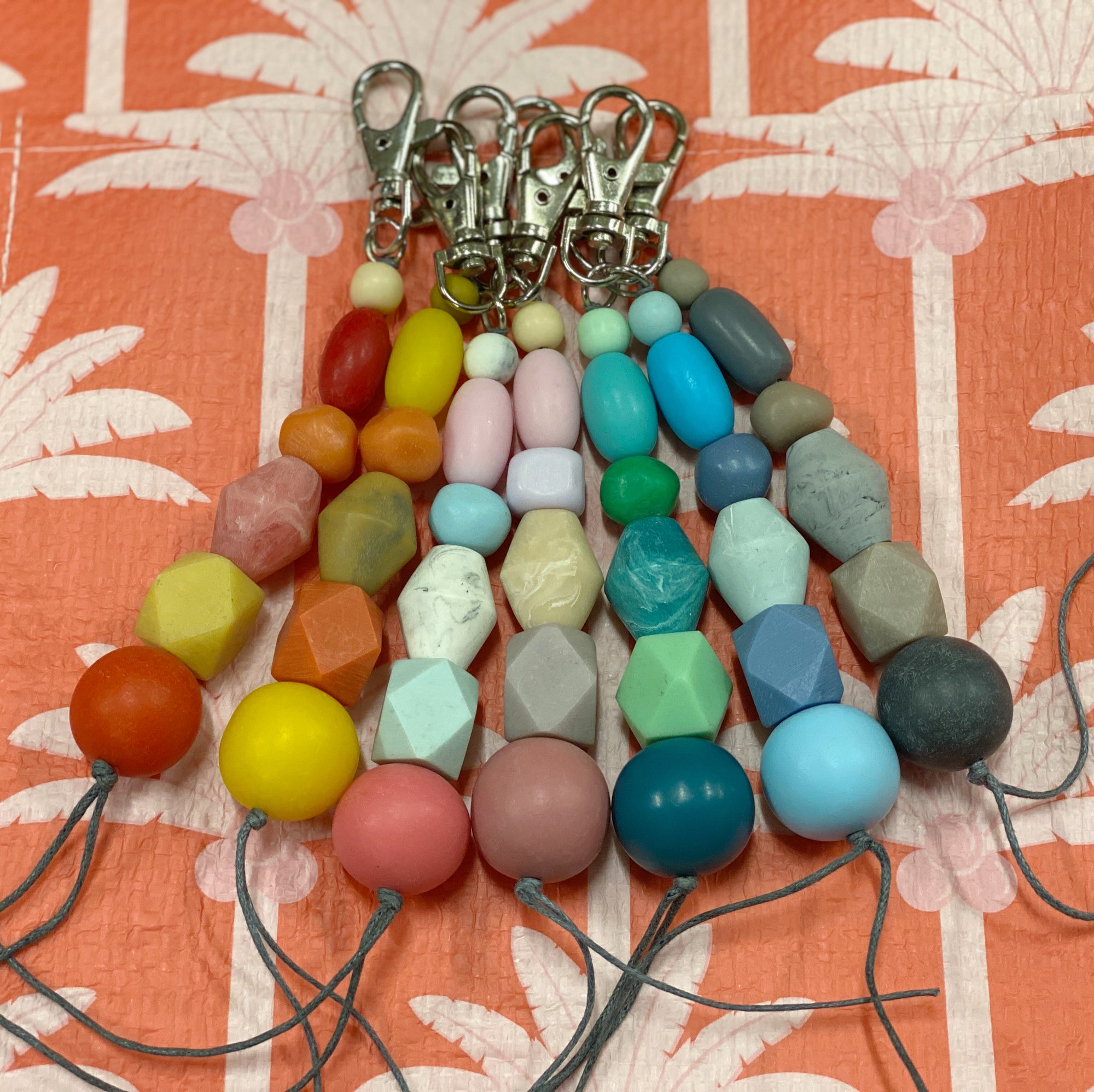 Keyring Resin Beads