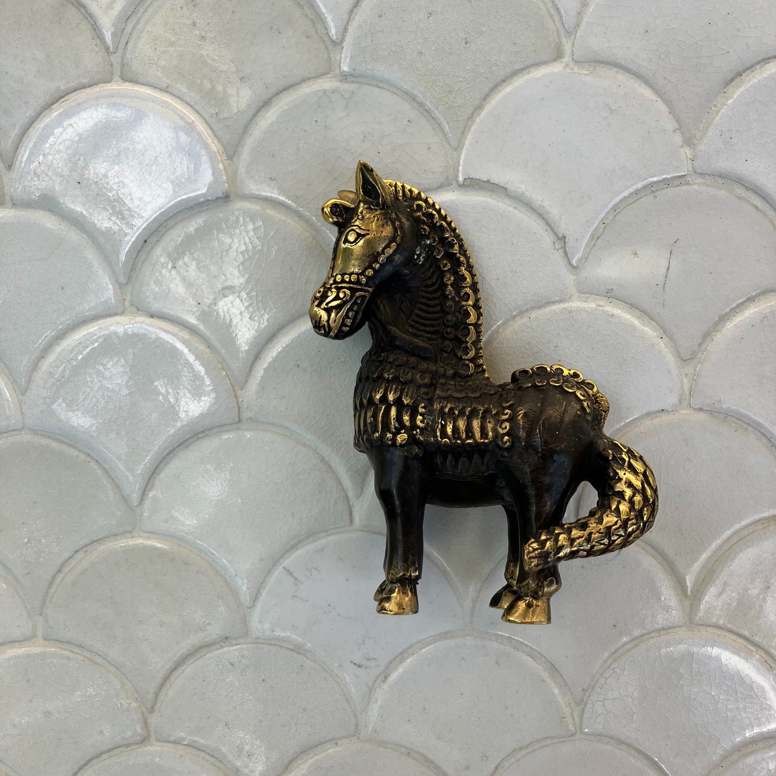 Brass Antique Horse