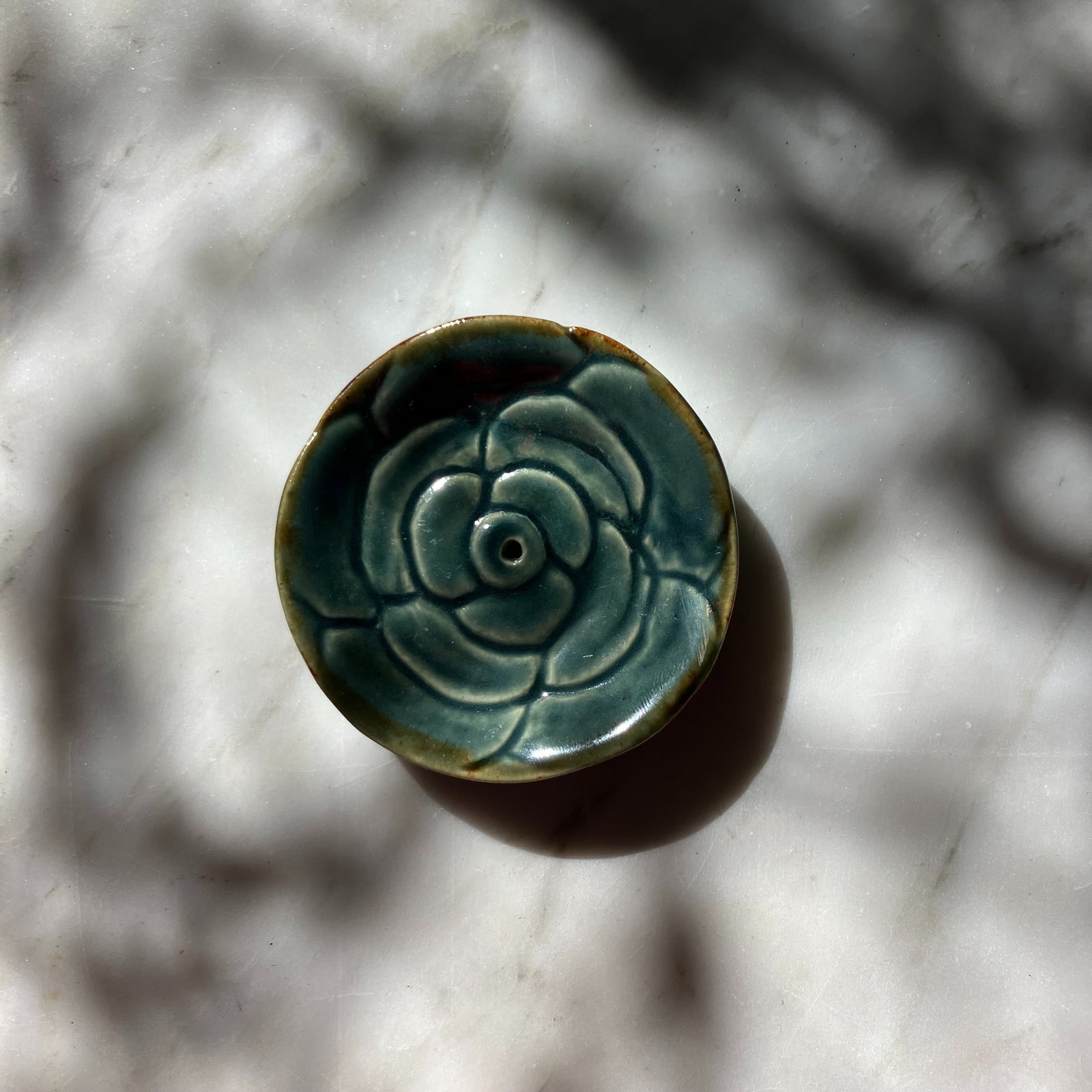 Incense Holder Flower Dish