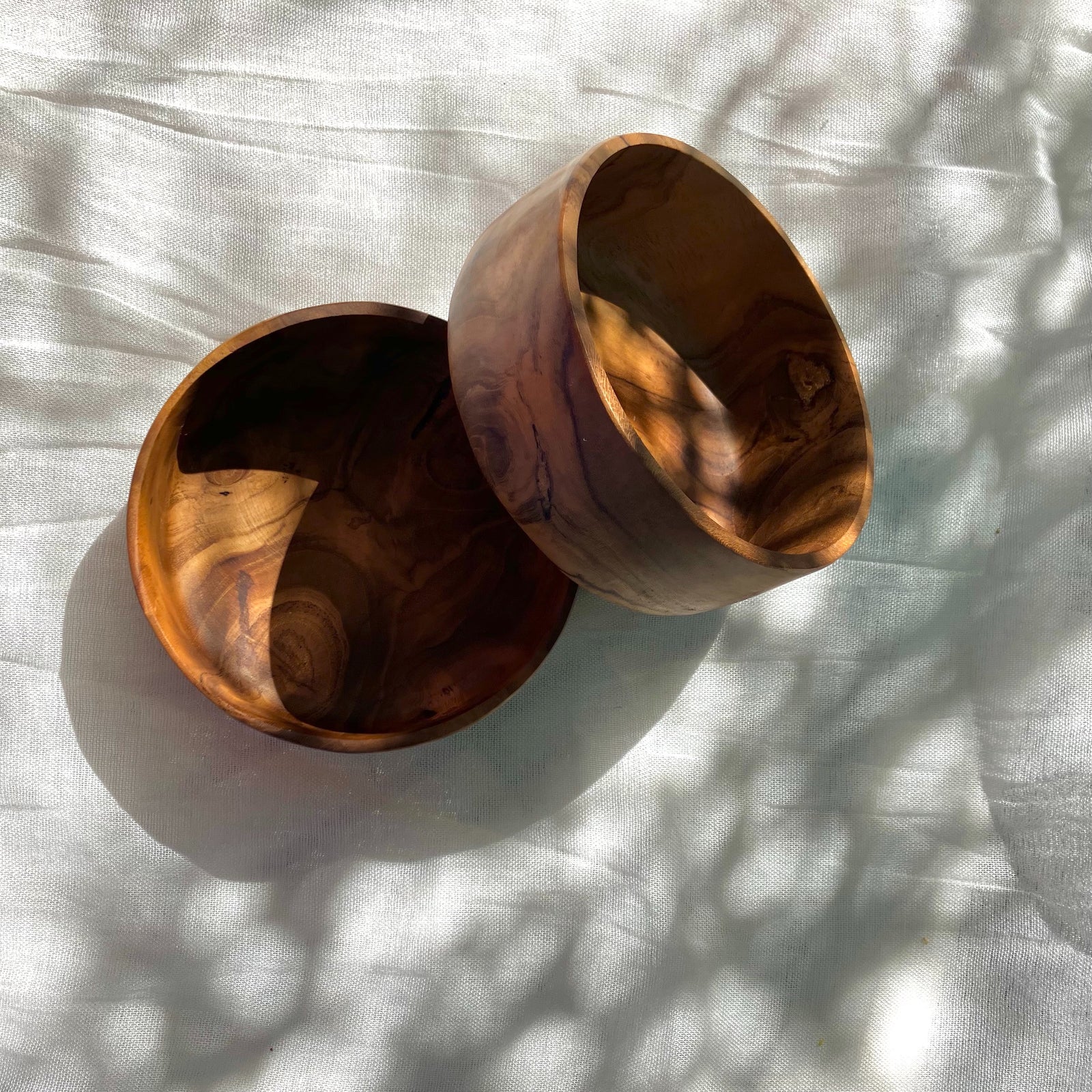 Bowl Teakwood Straight Edge