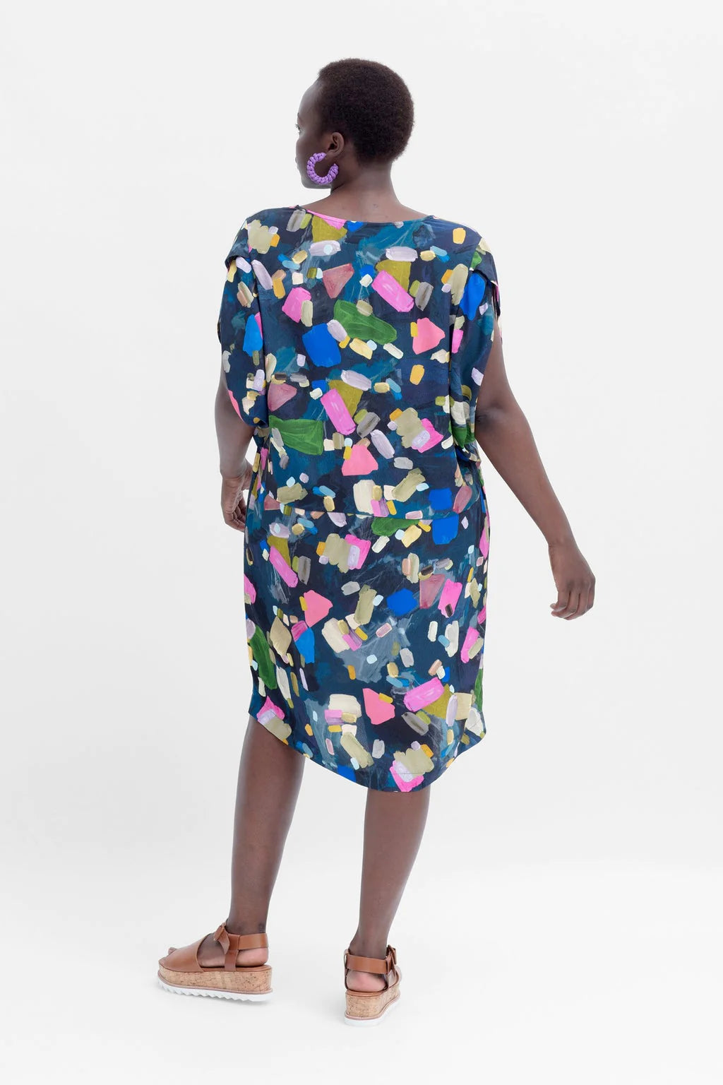 Dress Almina Confetti Print