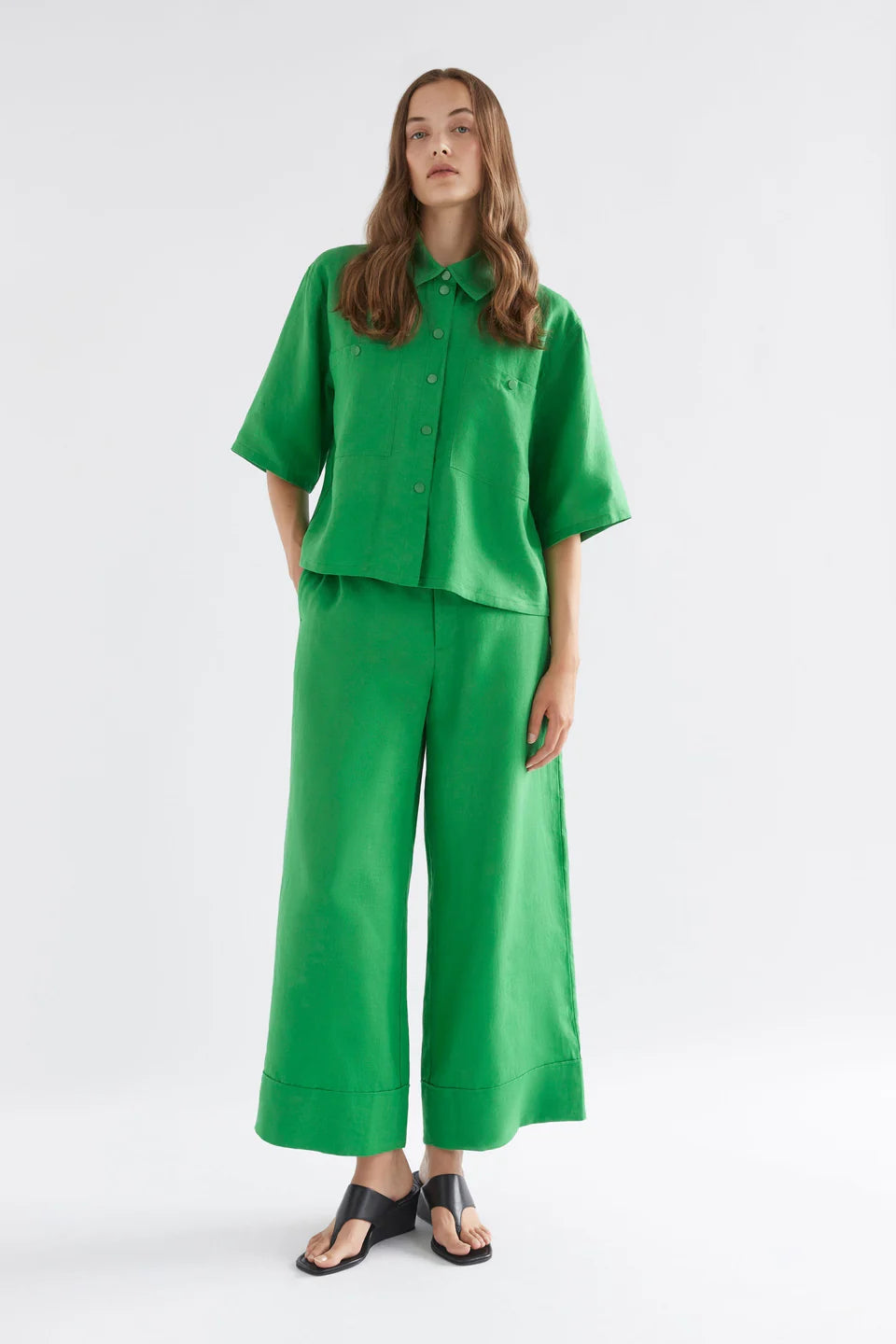 Pant Anneli Vine Green