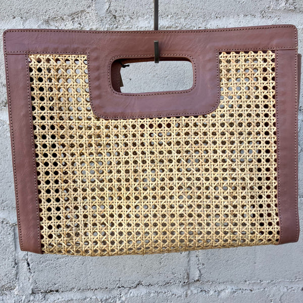 Handbag Classic Retro Rattan - Exotiq Homewares