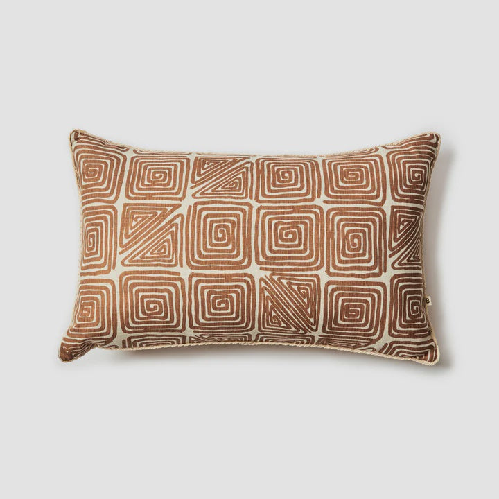 Cushion Maze Tan 60x40cm