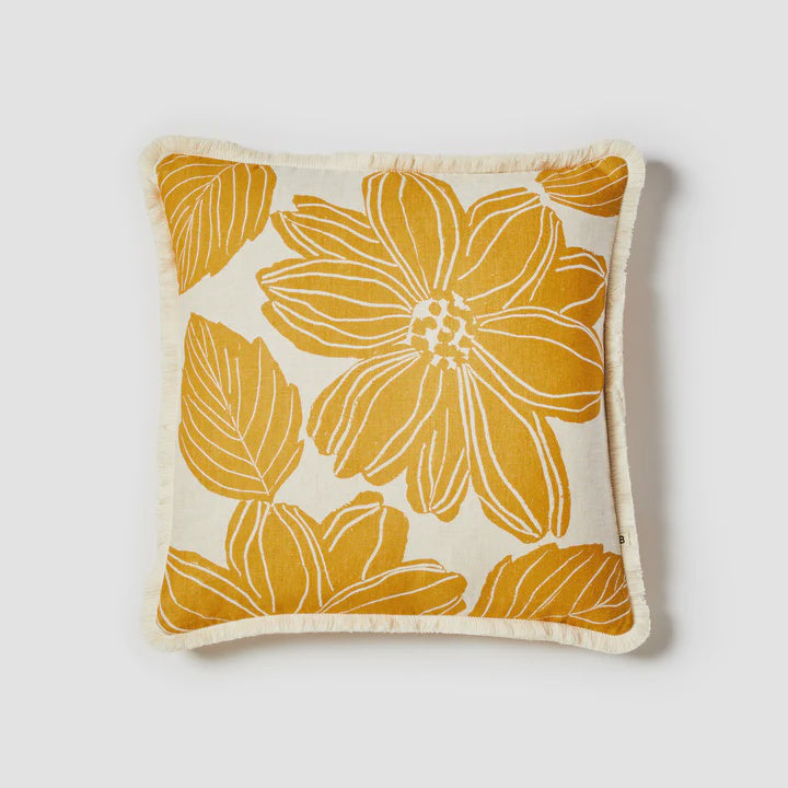 Cushion Margot Mustard 50cm