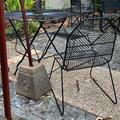 Dining Chair Fields Black Metal