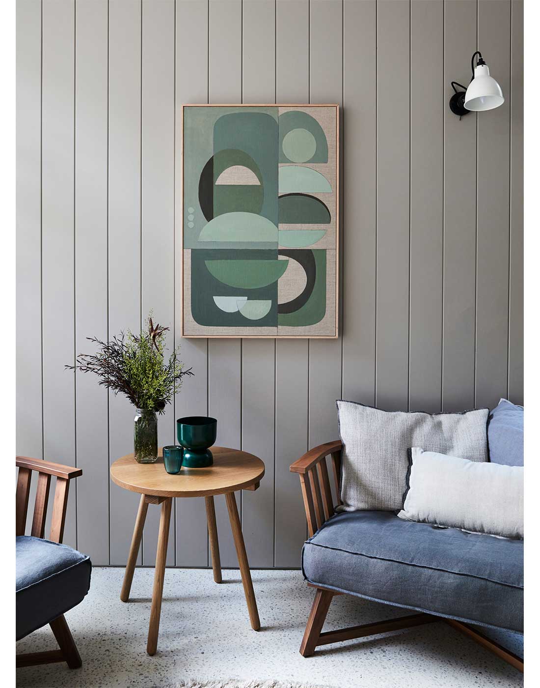 Art Print Green Arch Giclee