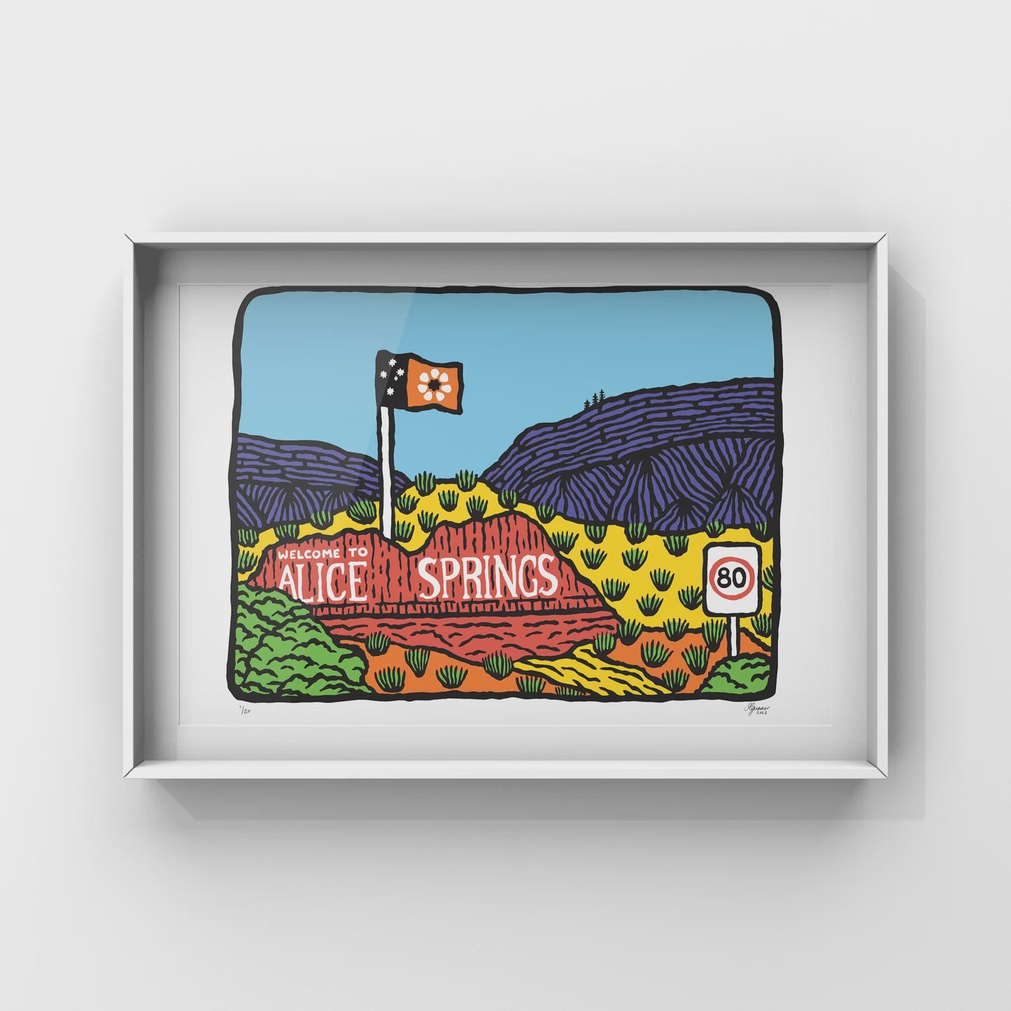 MR Gunner Art Print A4