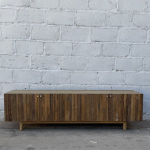 Tv Cabinet 4 Door Rustic