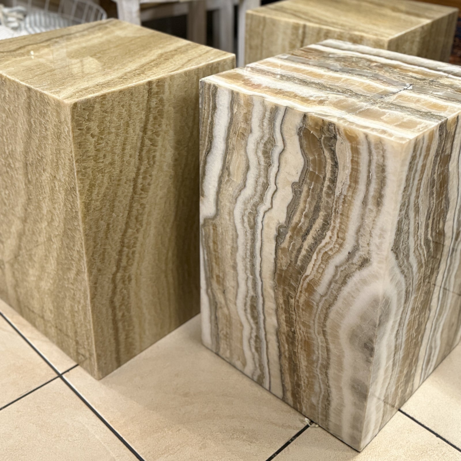 Onyx Side Table Stool