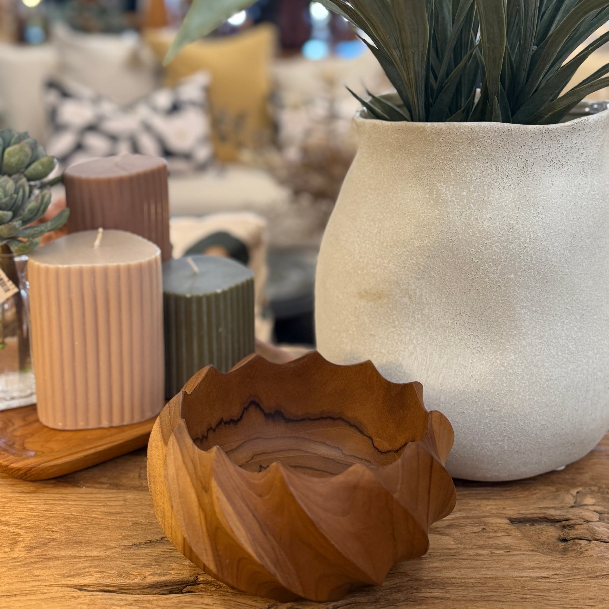 Wood Bowl Belim