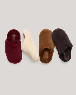Sheepskin Slippers Cream