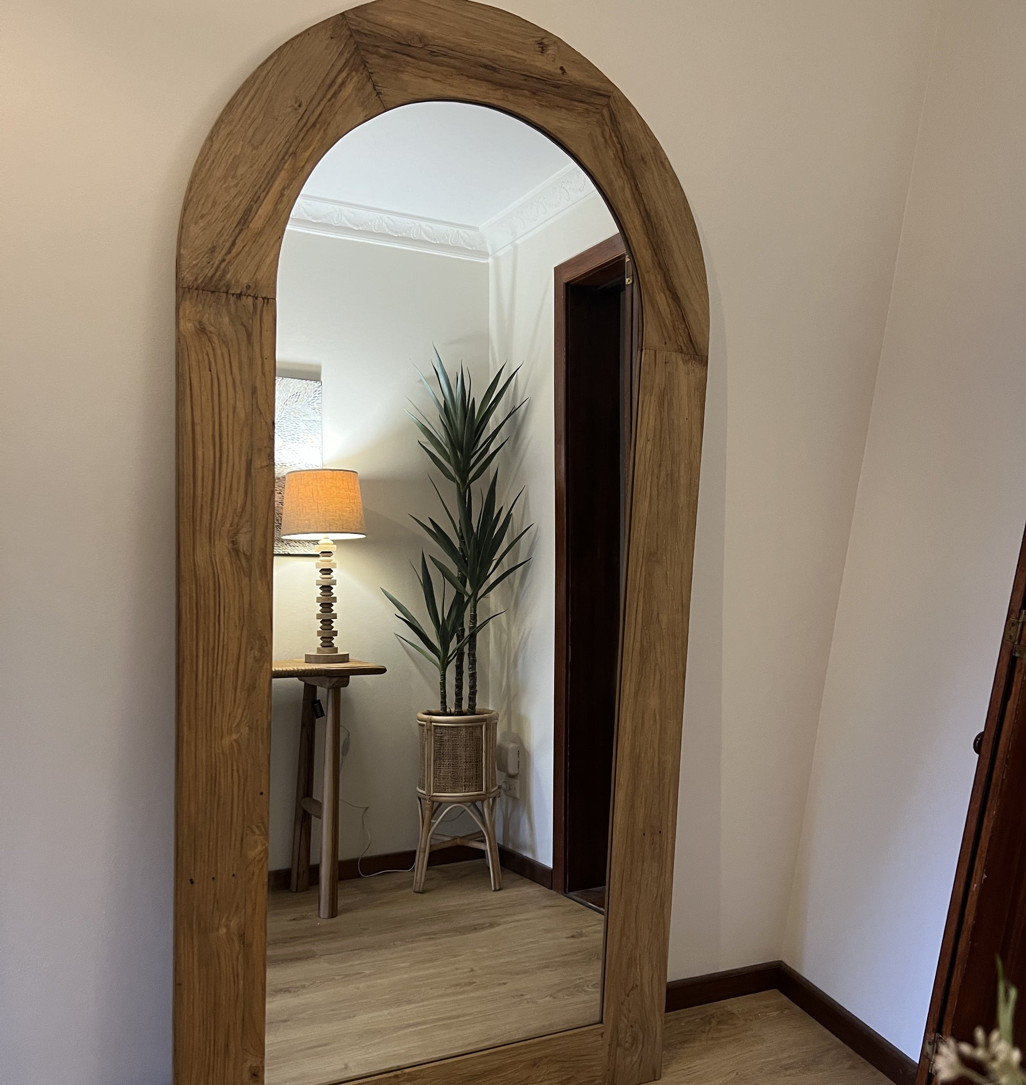 Mirror Recycled Rustic Arch