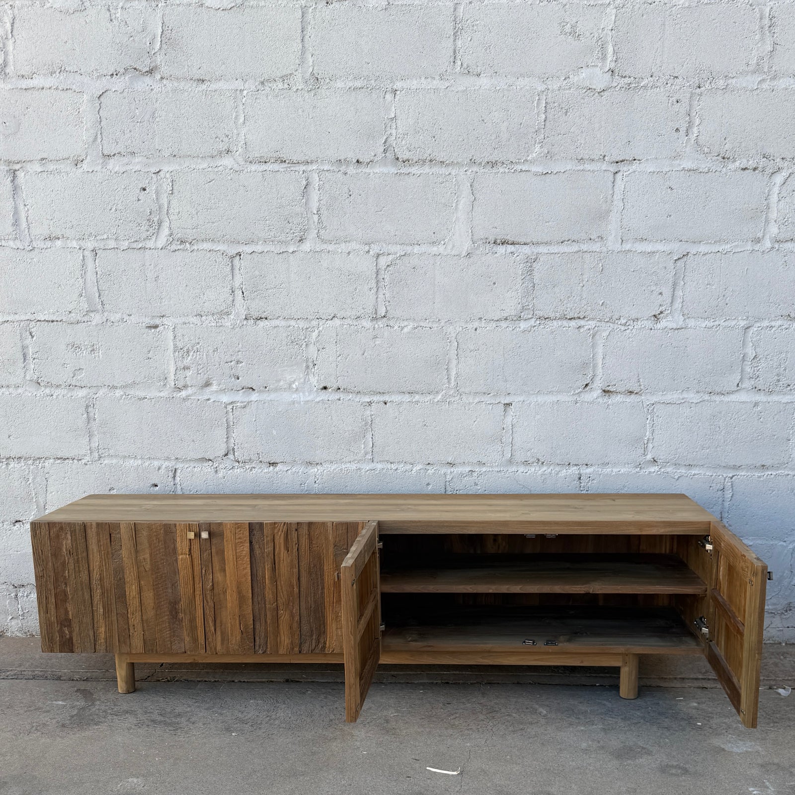 Tv Cabinet 4 Door Rustic
