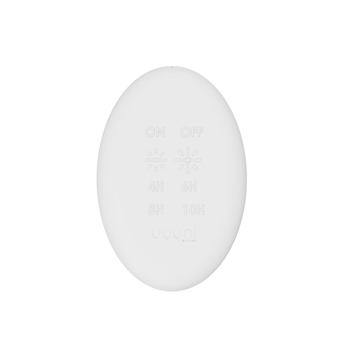 Uyuni Candle Remote White Silicon