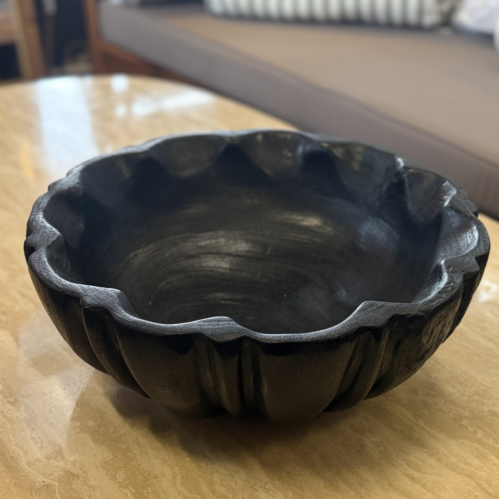 Bowl Wood Lotus