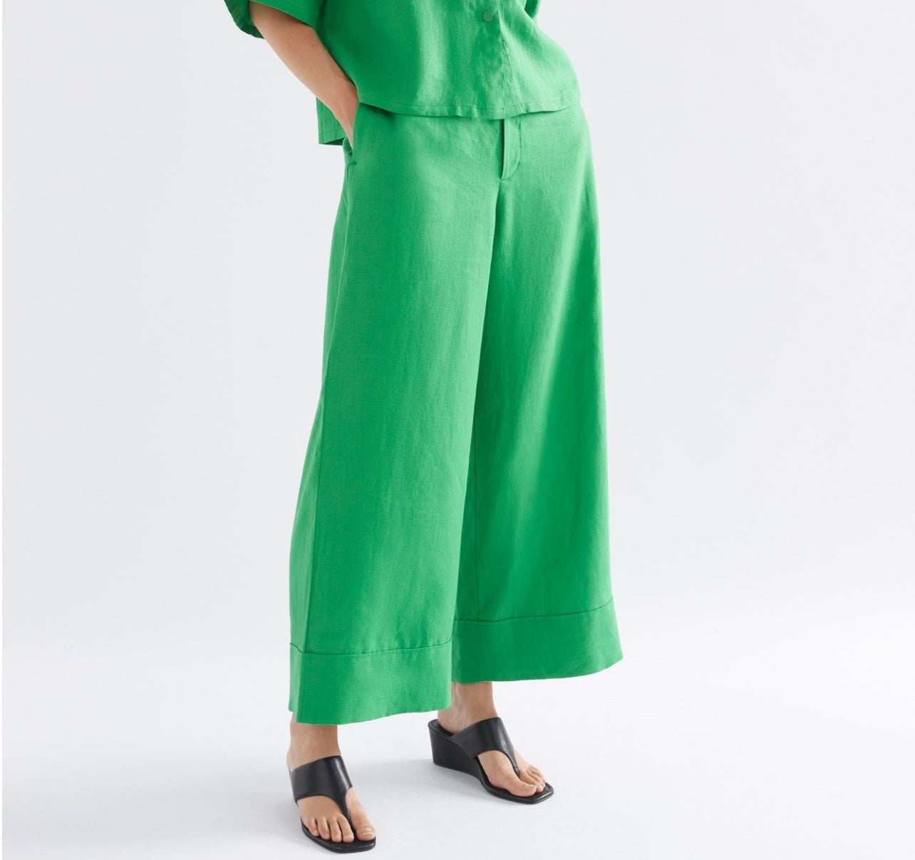 Pant Anneli Vine Green