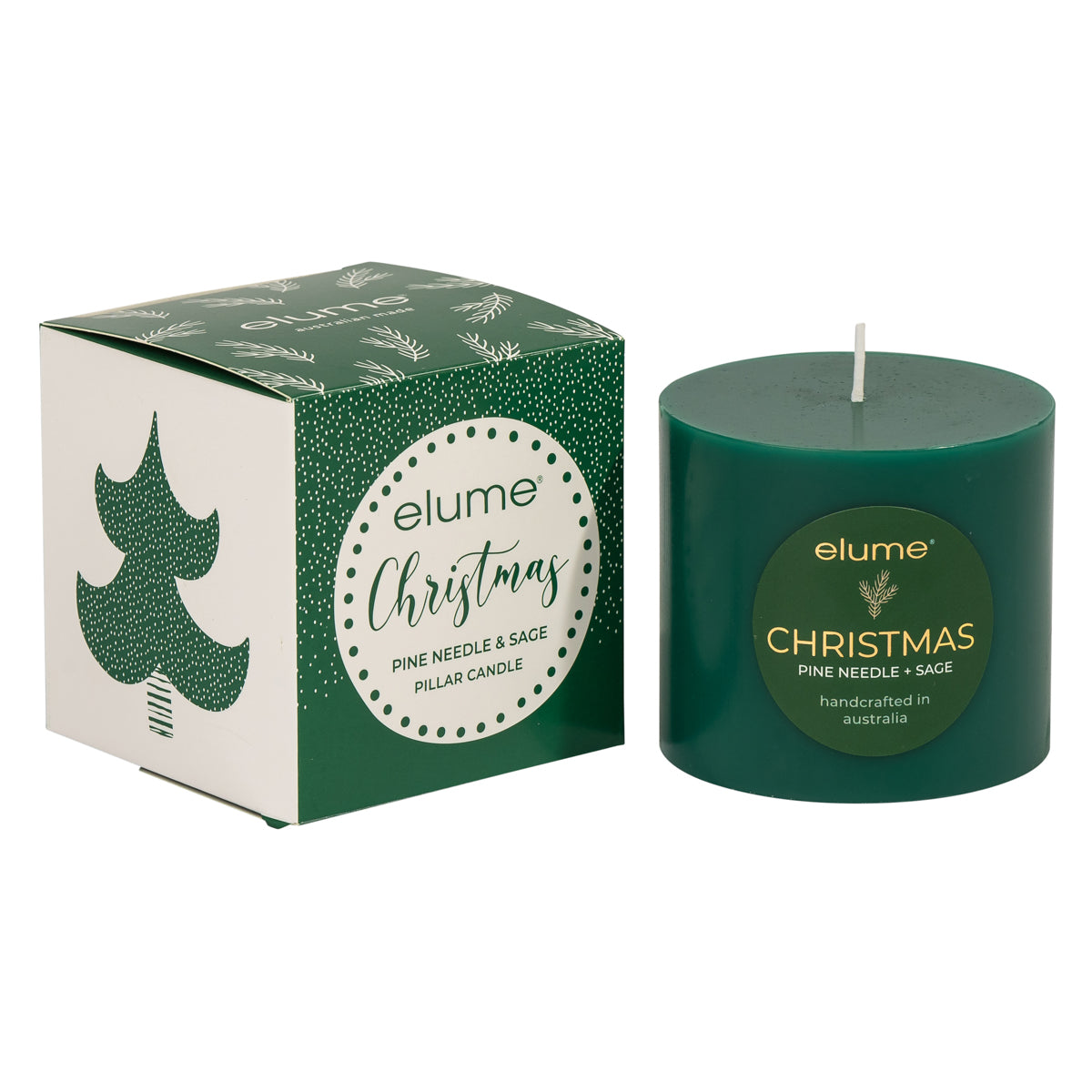 Christmas Candle Pine