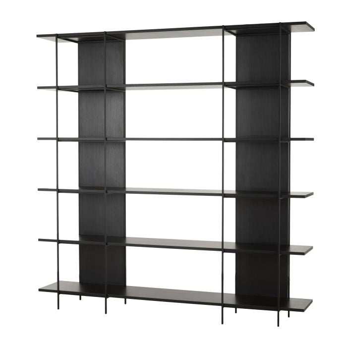 Arris Black Shelving