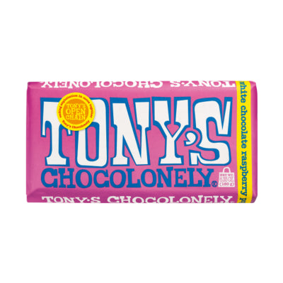 Tony's White Raspberry Popping Candy