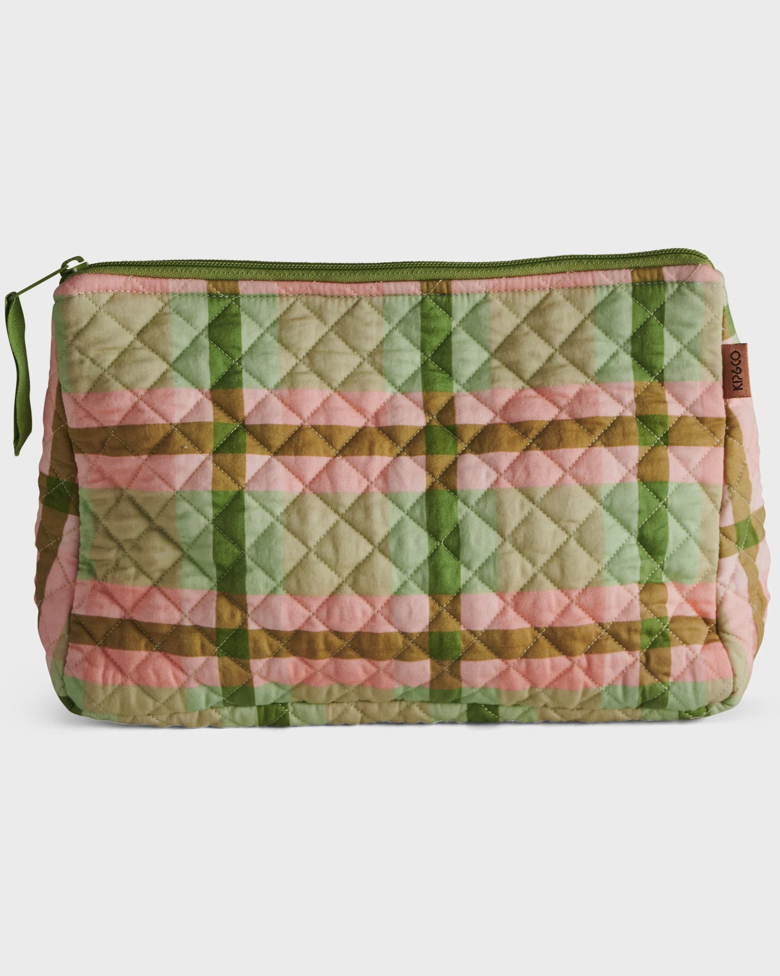 Toiletry Purse Pistachio tartan