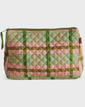 Toiletry Purse Pistachio tartan