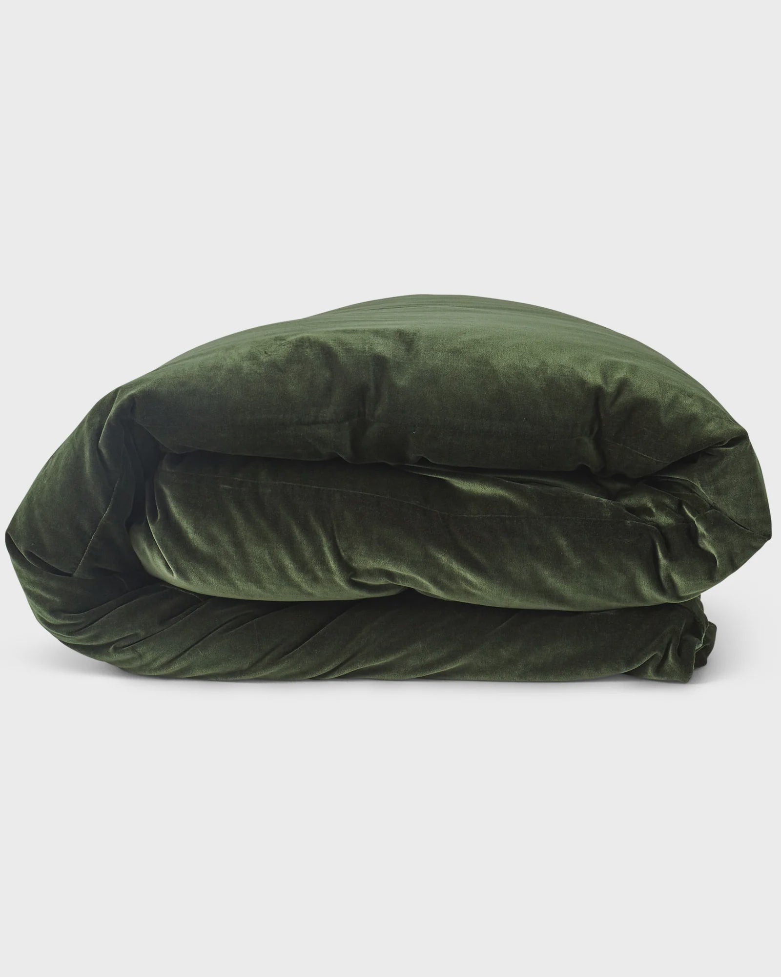 Quilt Cover Velvet Kombu Green