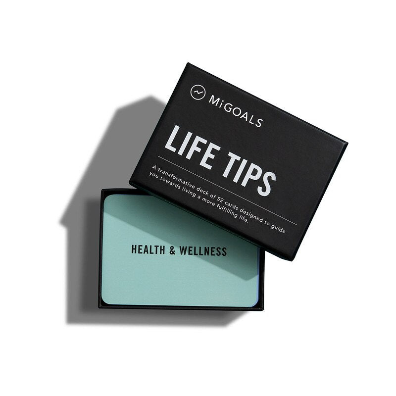 MiGoals Life Tips Card Set