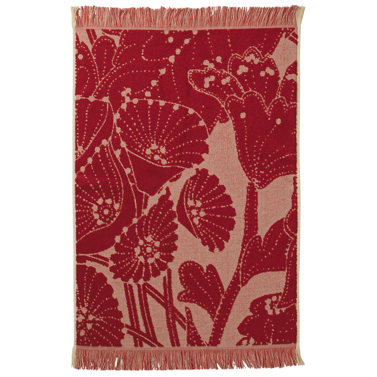 Lucia Hand towel Crimson