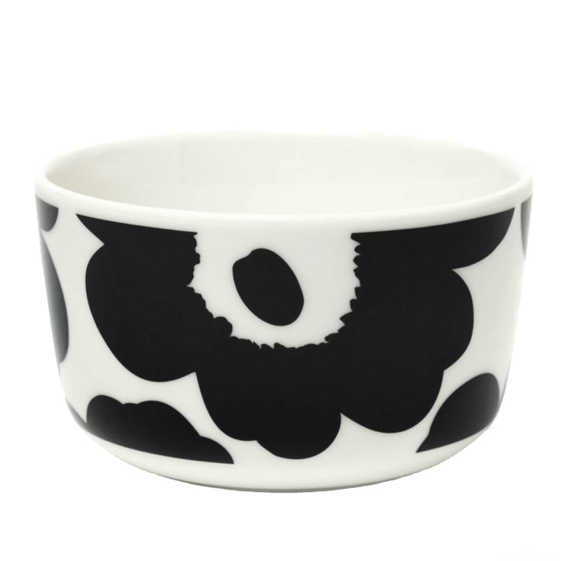 Bowl Oiva Unikko Black