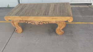 Coffee Table Amarni Carved Was $995