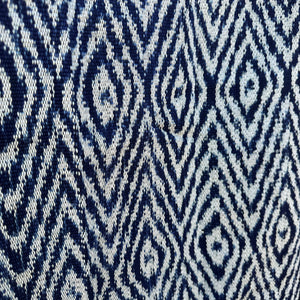 Throw Cotton Ikat Navy 240x120cm