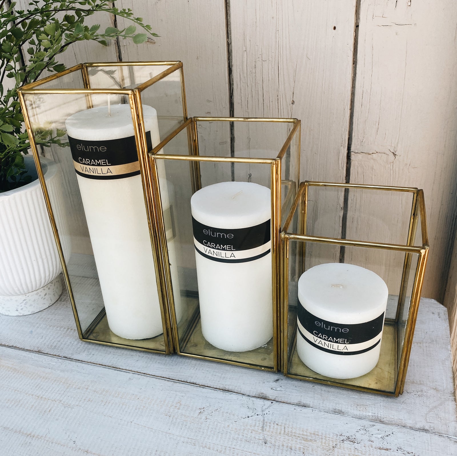 Candle Holder Bronze Narrow