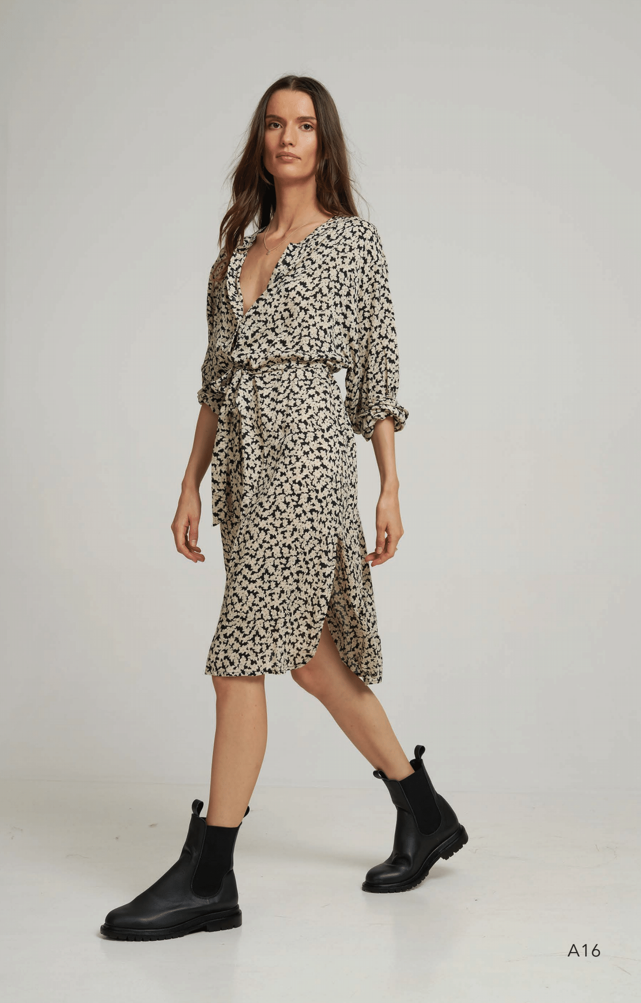 May Dress Black Bloom $189.95 now