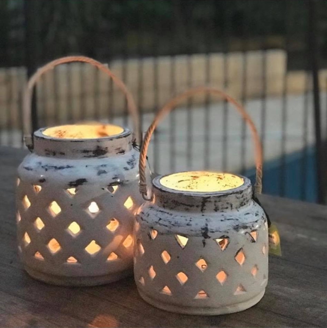 Lantern Lombok Pottery Diamond