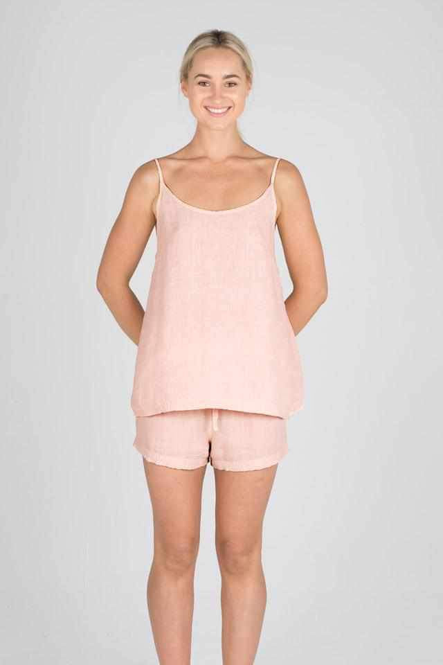 Linen Cami Pink