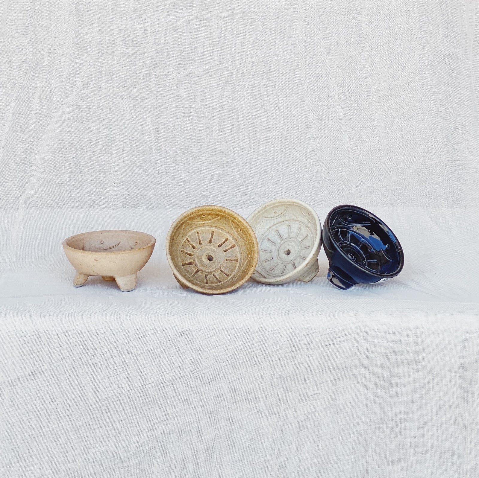 Incense Holder Ceramic Round