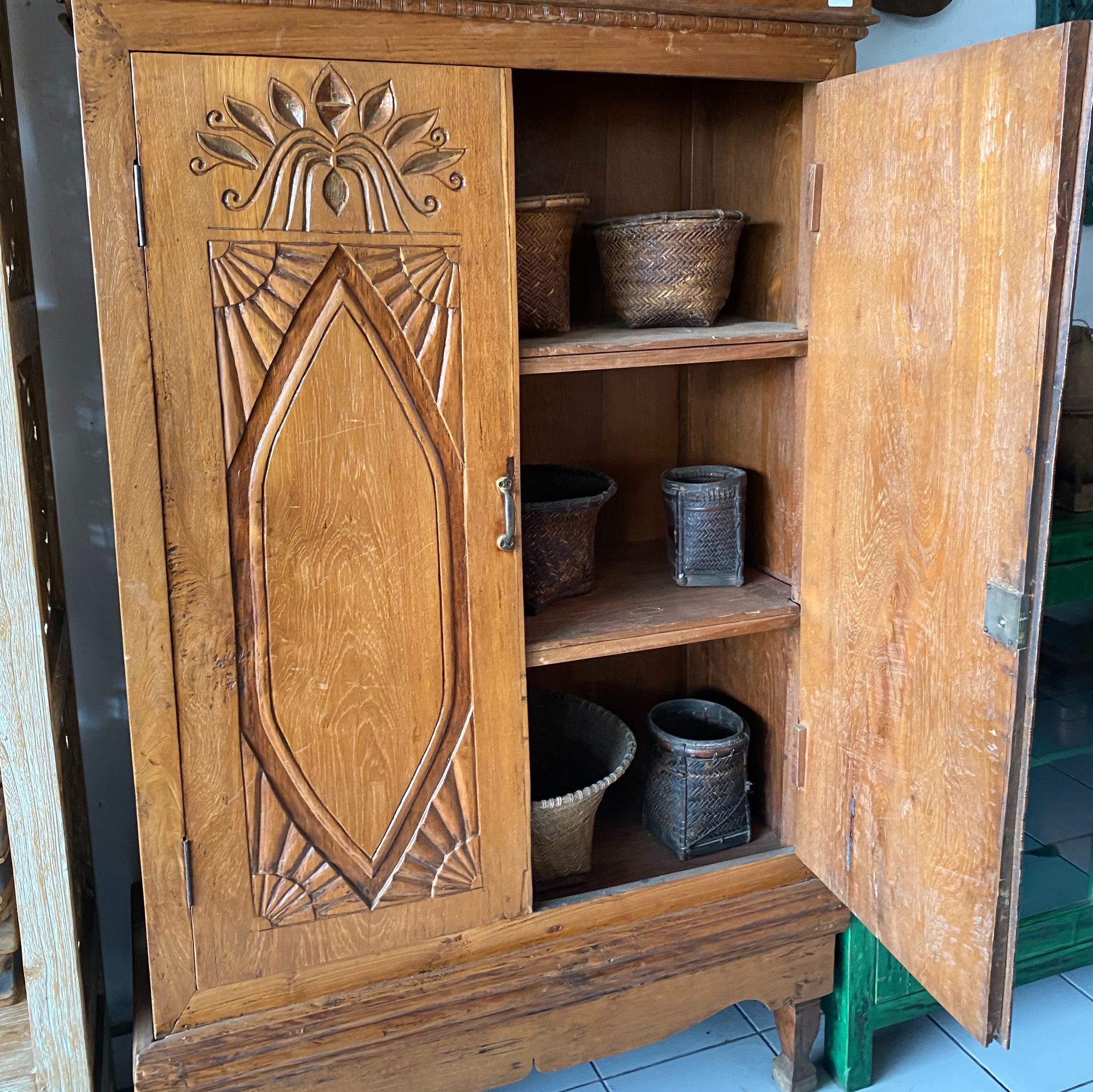 Cupboard Original Teakwood