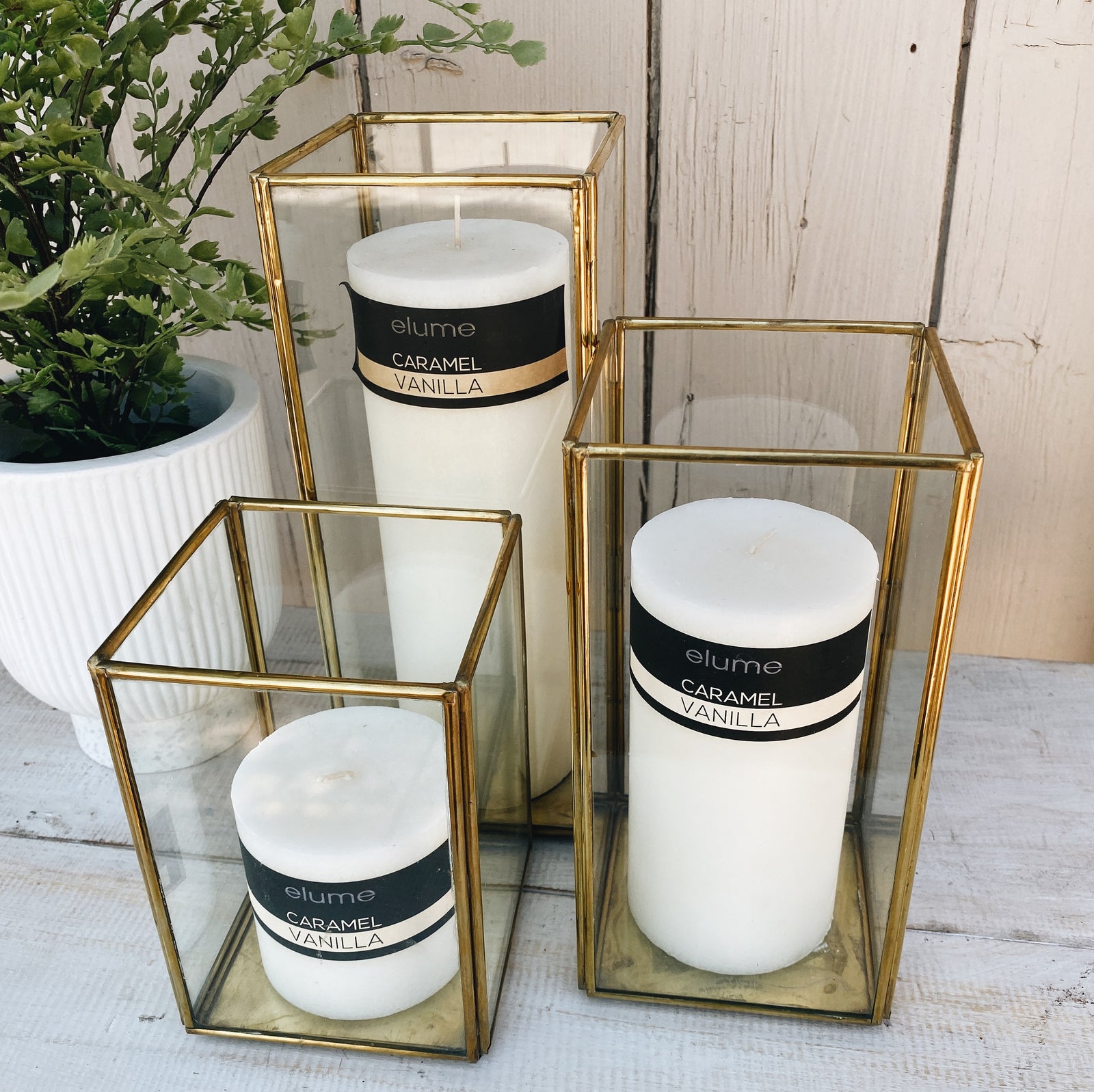 Candle Holder Bronze Narrow