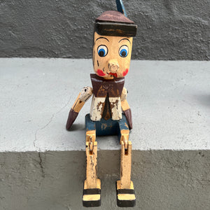 Pinocchio Wood Sitting