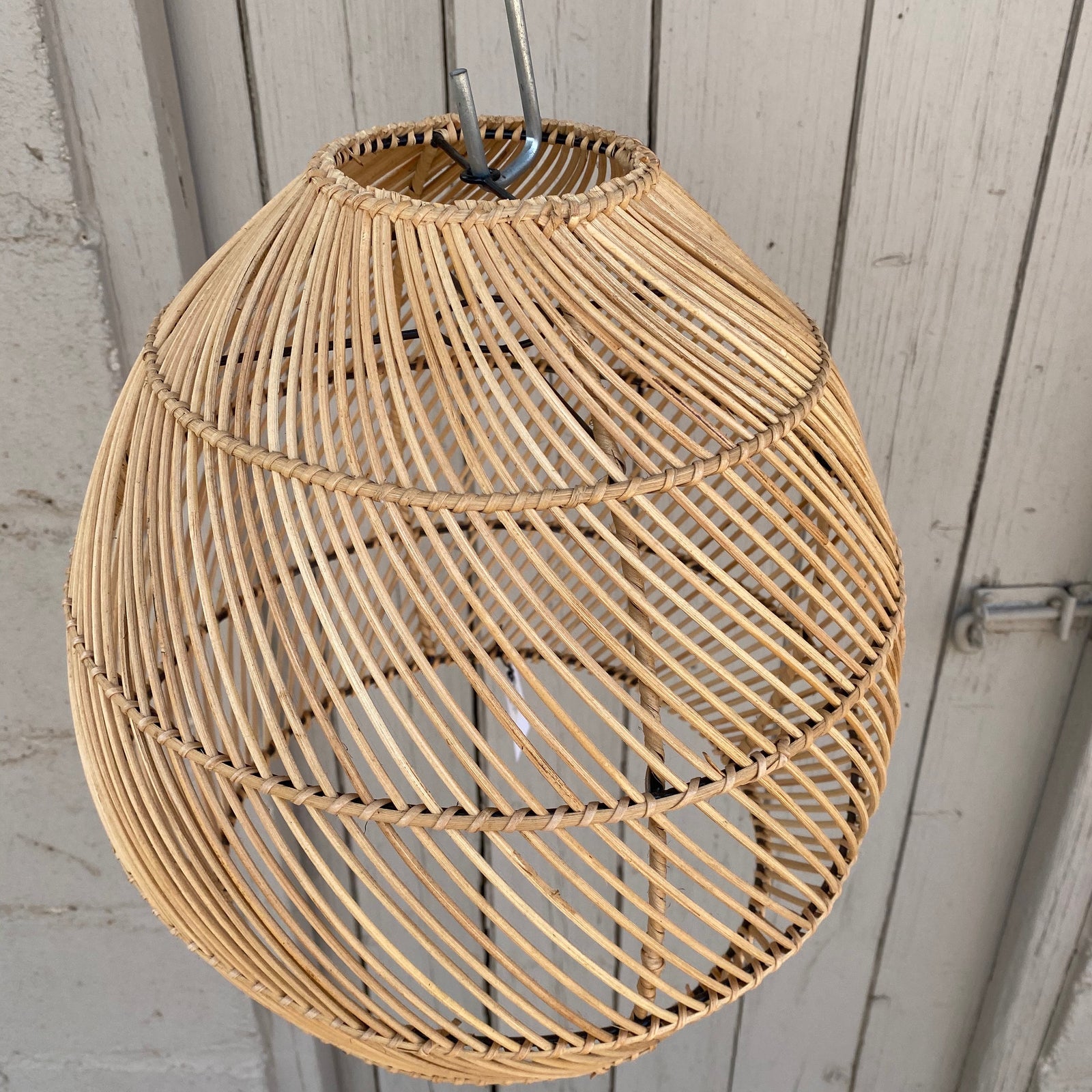 Lamp Shade Rattan Dome Diagonal