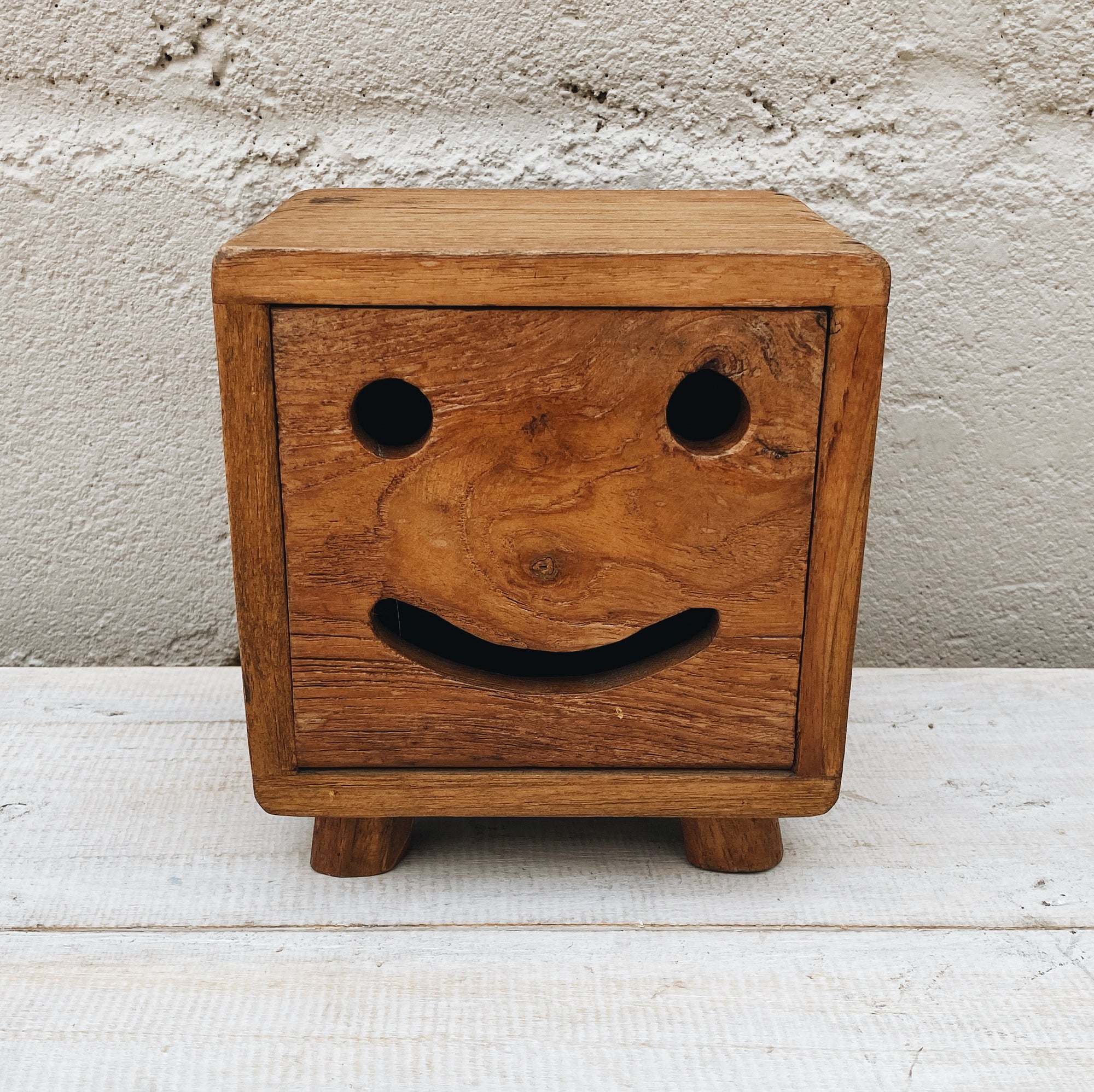 Antique Smiley Box