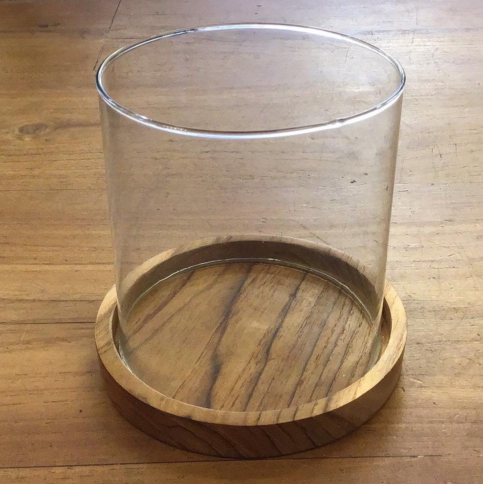 Candle Plate Wood