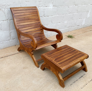 Lazy Chair Recycled Wood