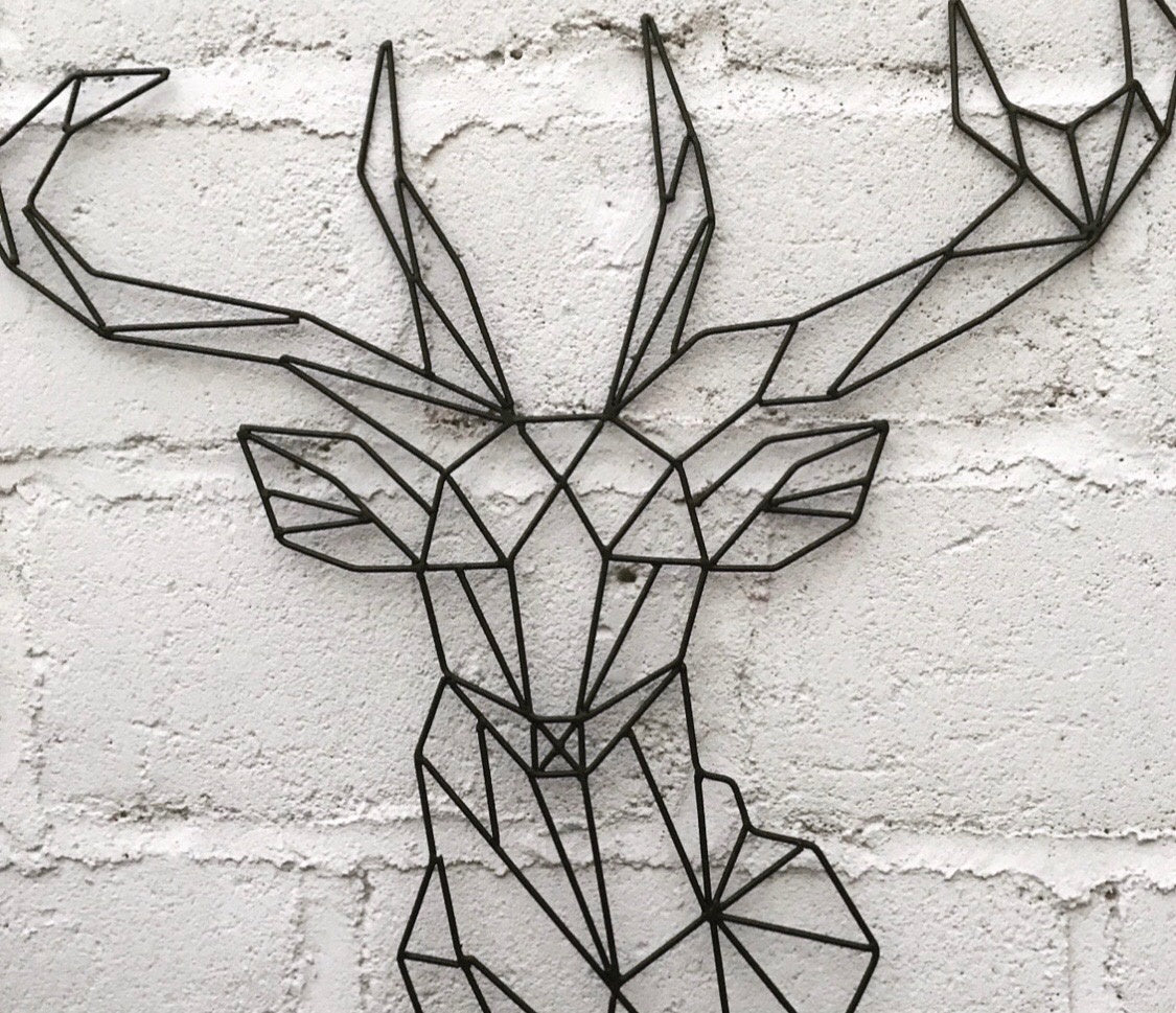Deer Metal Wall Art