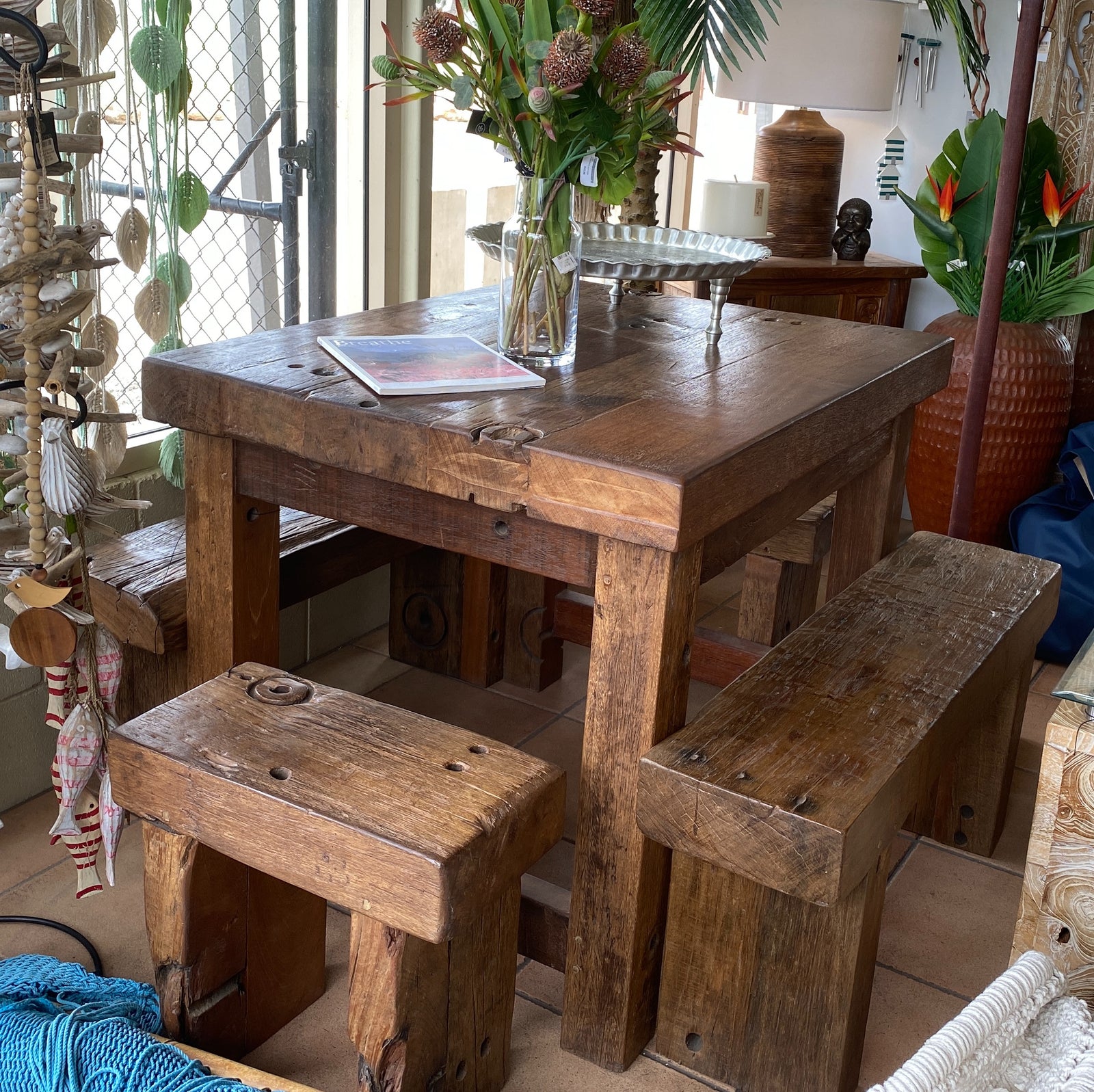 Table Setting Bridge Wood