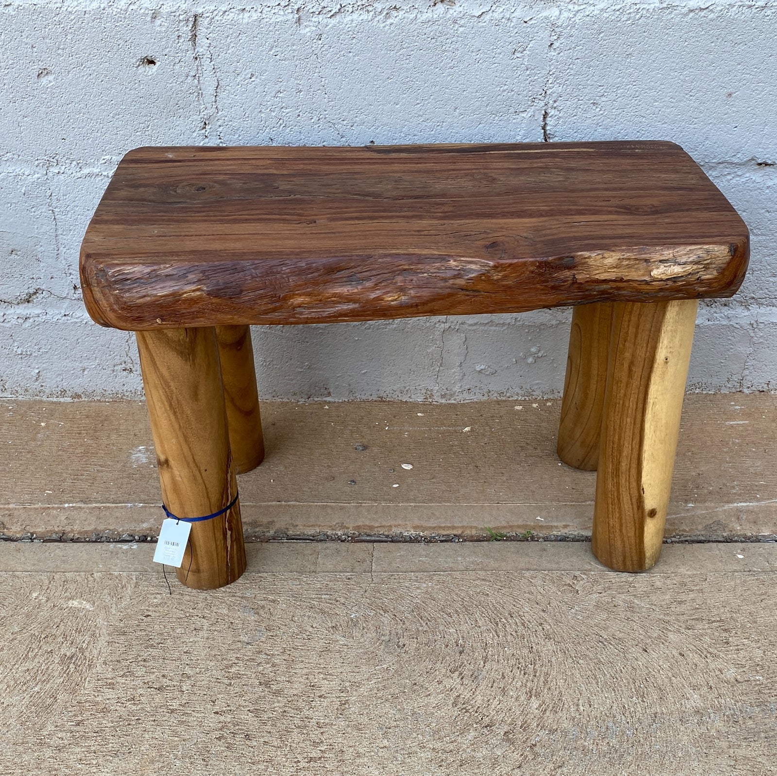 Stool Table Recycled Teakwood