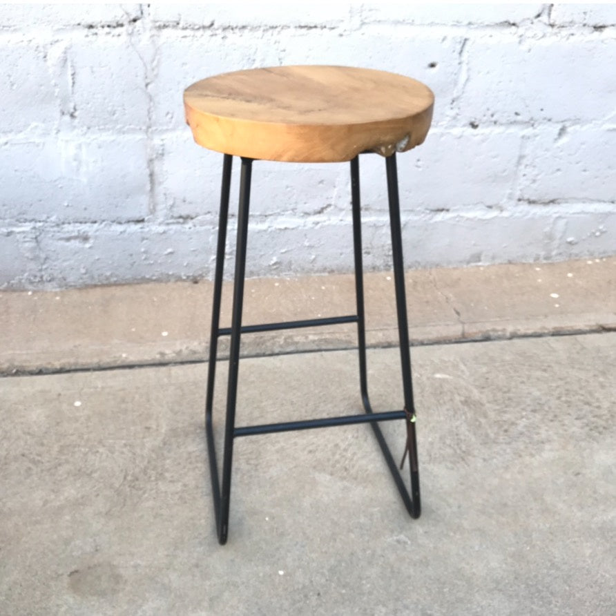 Bar Stool Teakwood Top